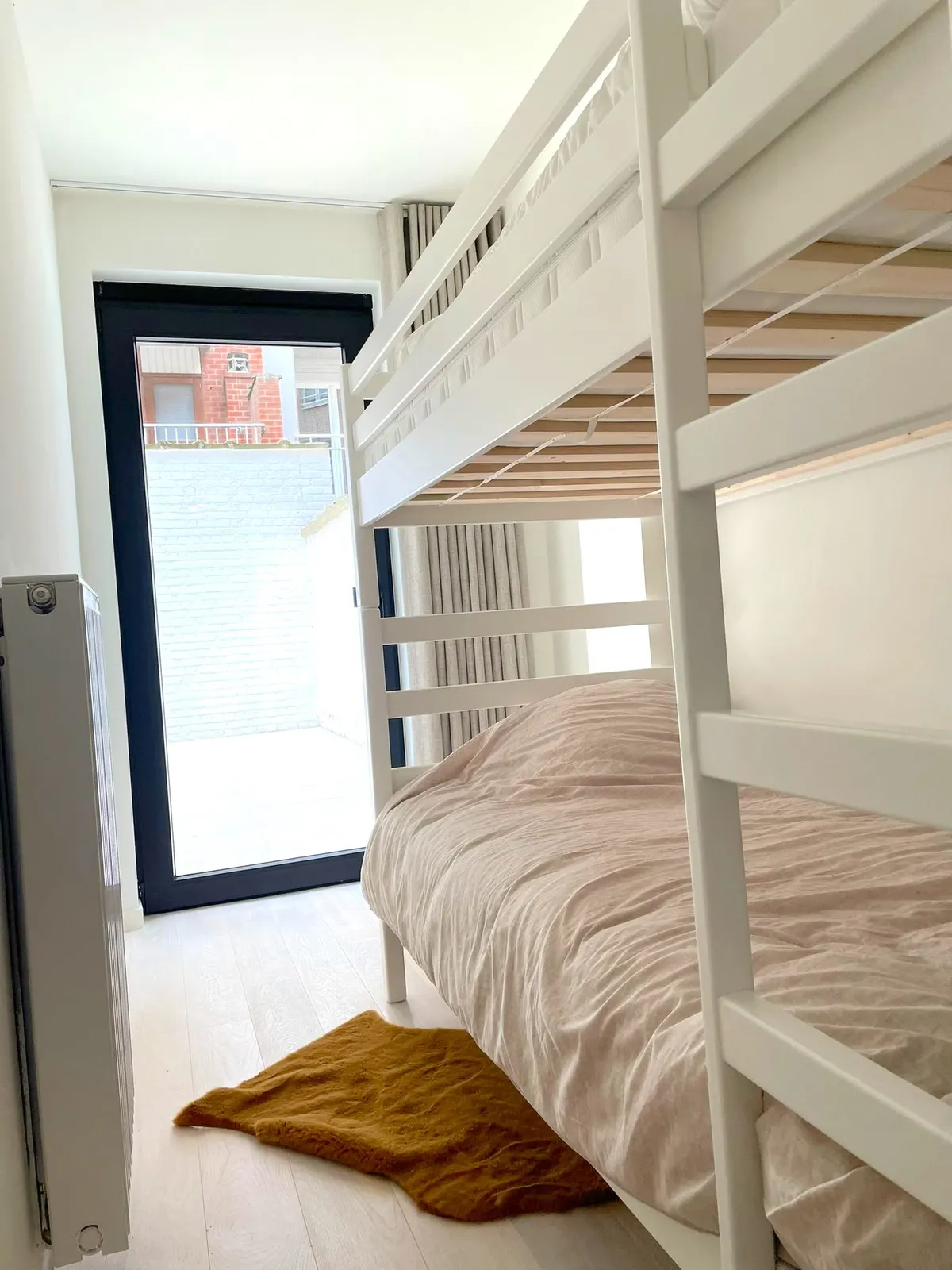 Slaapkamer met stapelbed